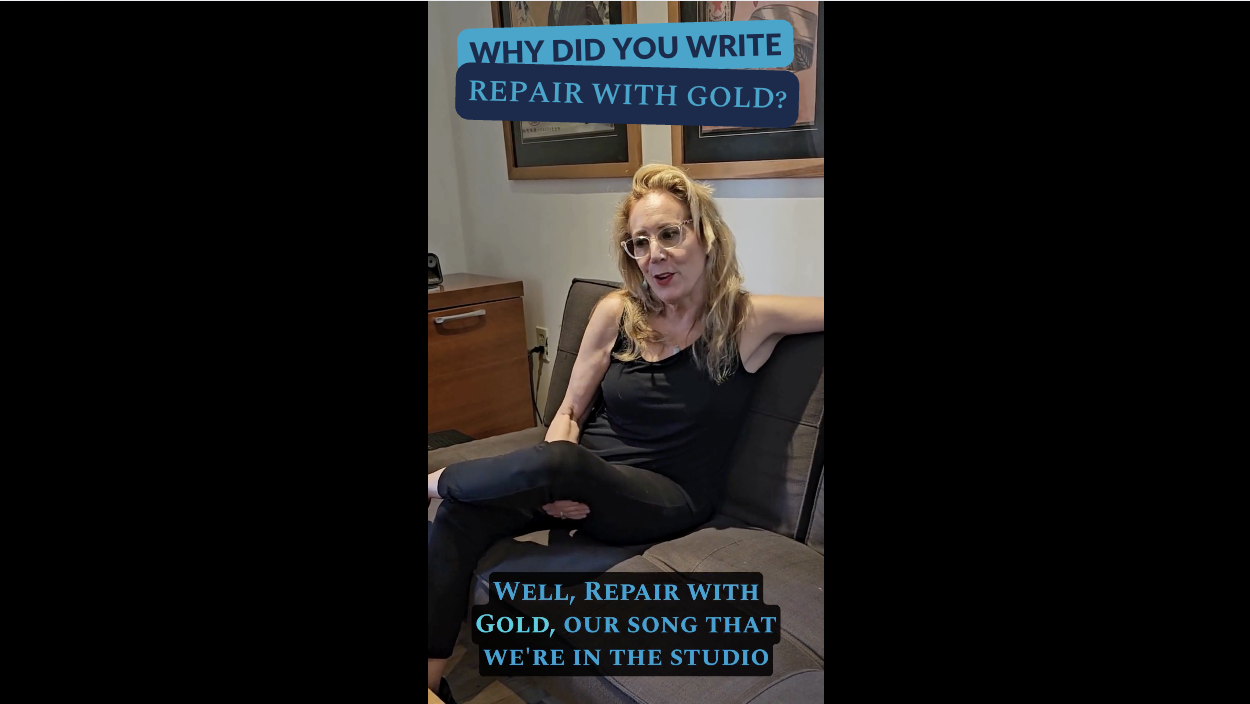Why did you write Repair With Gold? - An Interview with Ellen Kaye